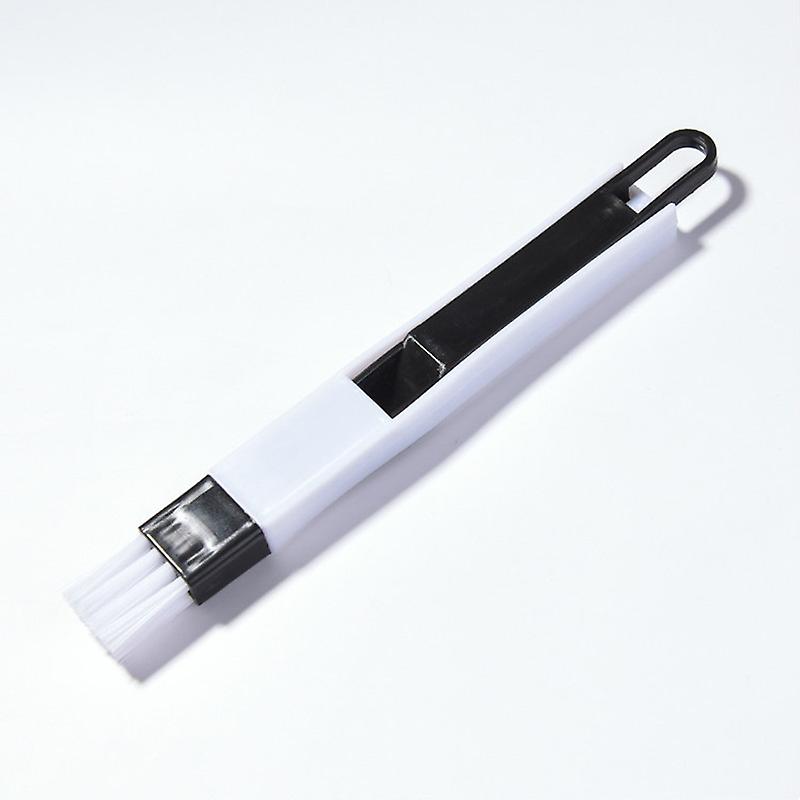 2 Pcs 2 In 1 Multipurpose Window Door Keyboard Cleaning Brush Groove Clean Brush