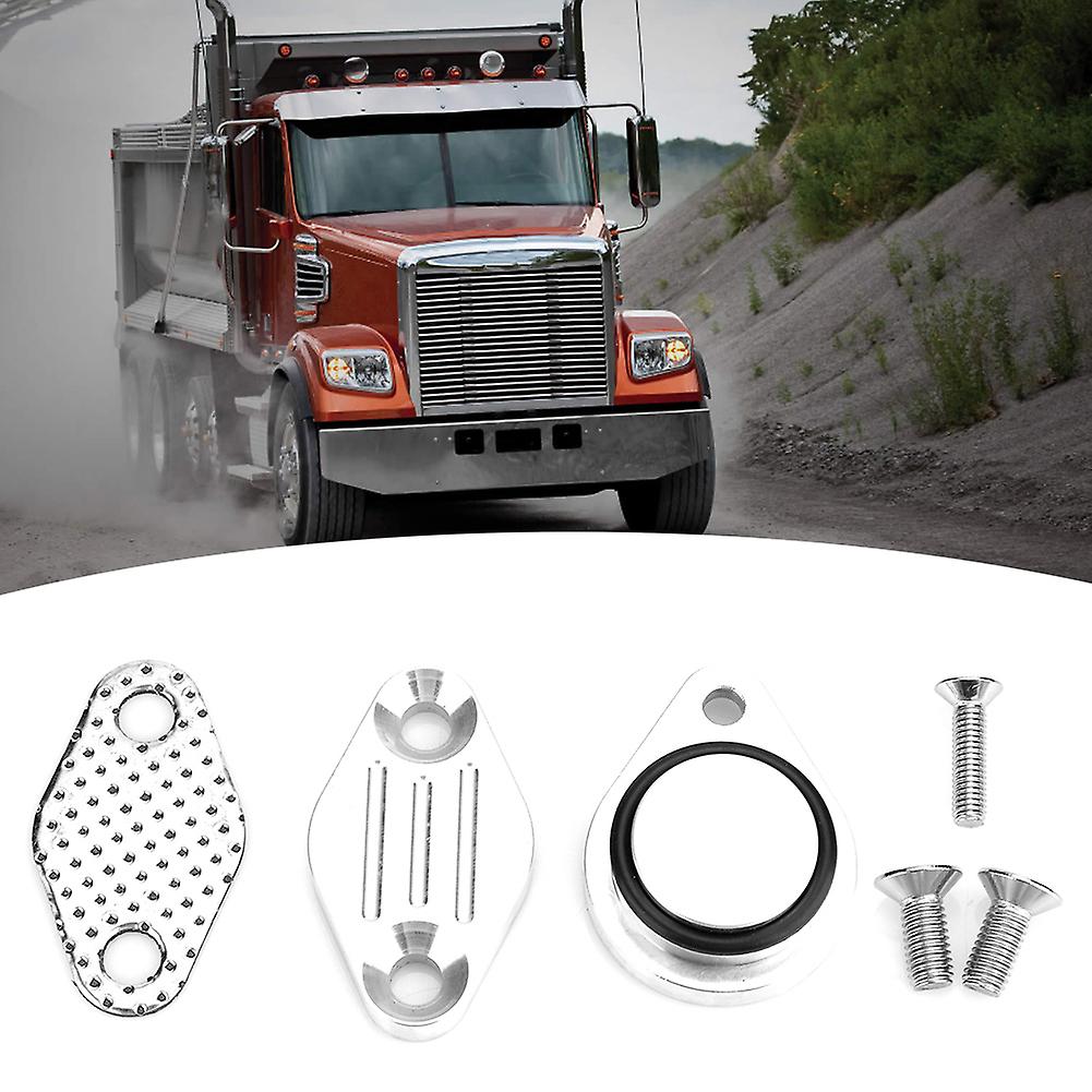 EGR Delete Plug Intake Exhaust Block off Plate Kit Fit for Chevrole LS Truck