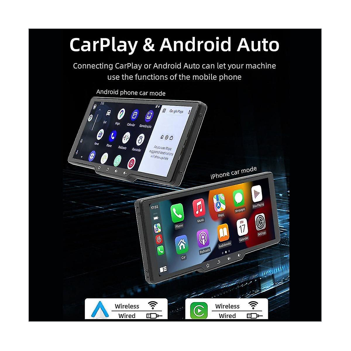 10.26inch voiture écran tactile avec bouton sans fil Carplay Android Auto Car Portable Radio Bluetooth Mp5 L’hôte