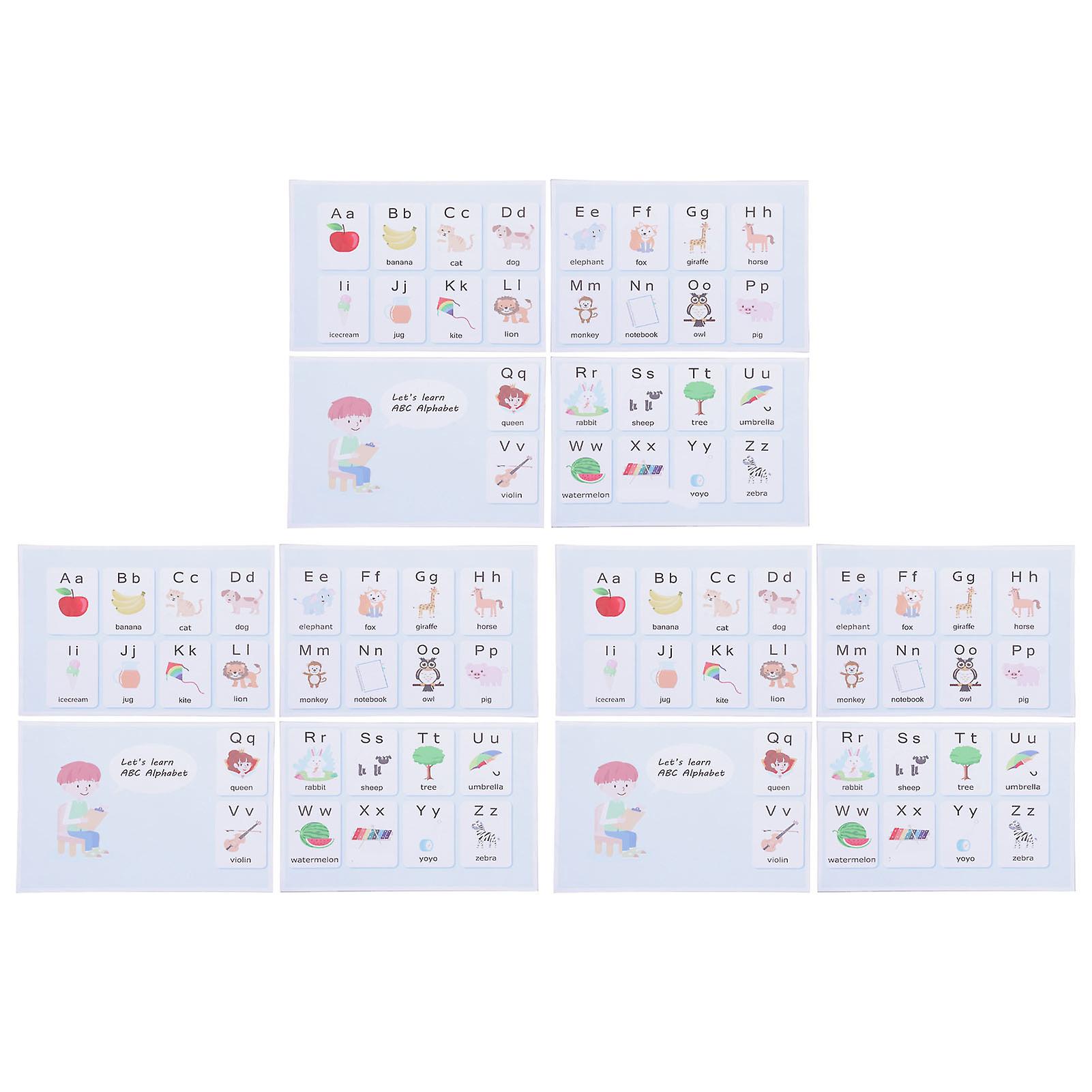 Hiragana and Katakana Chart, Removable Decal With Waterproof Material For Easy Care, Rounded Corners Prevent Skin Cuts, 3 Sets
