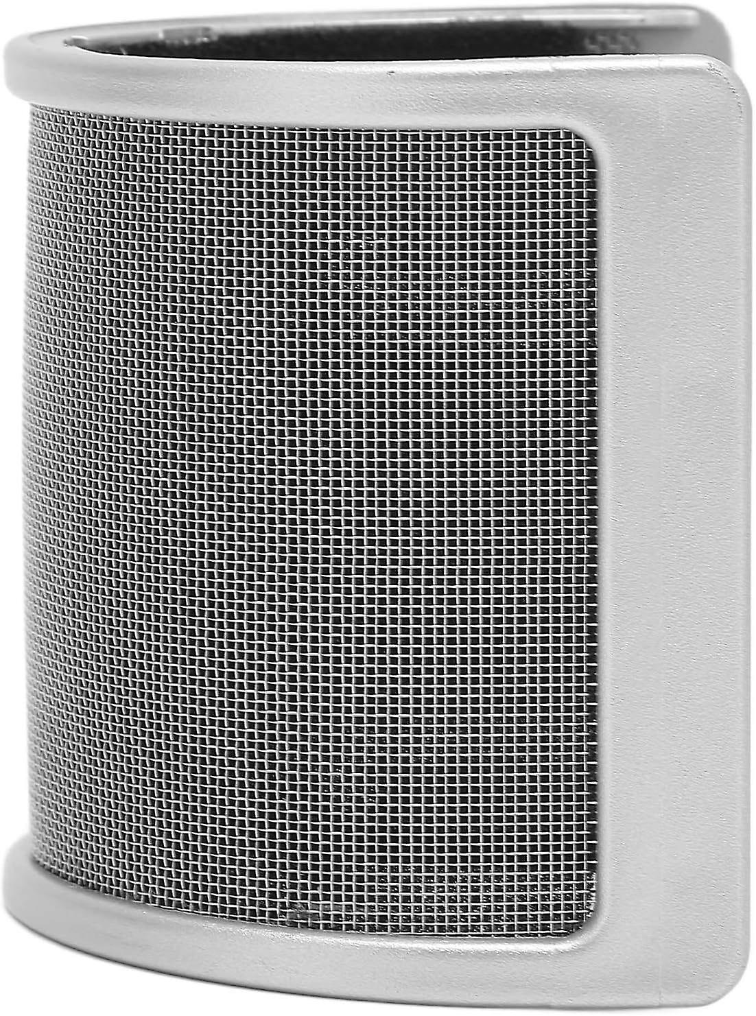 Microphone Isolation, U Shape Prevents Spraying Reduce Plosive Noise Handheld Mic Mask for Condenser