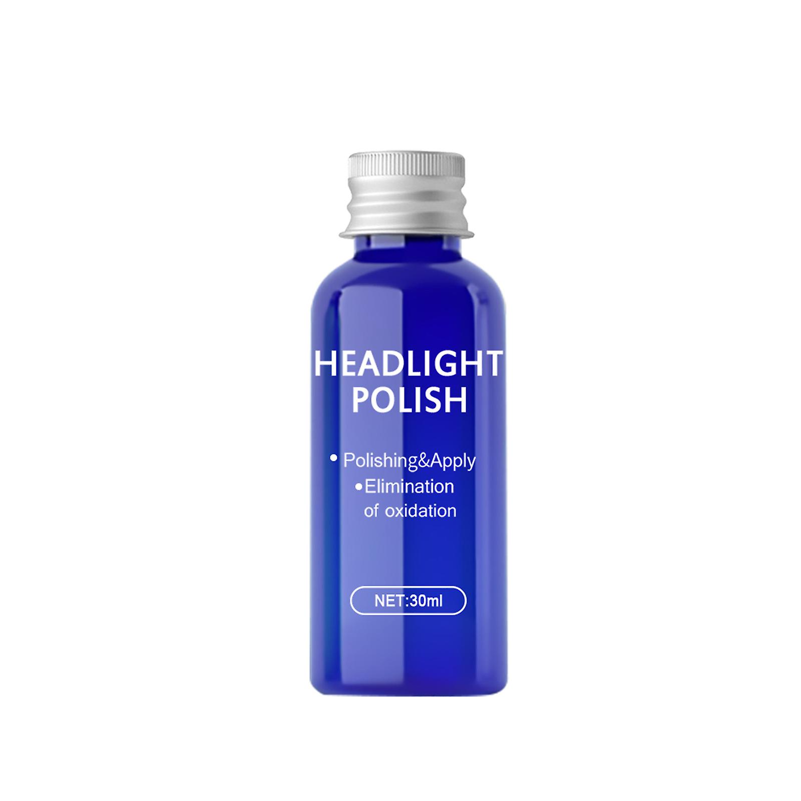 Car Headlight Refurbishment Repair Agent Multifunctional Headlight Polish Cleaner Easy Operation