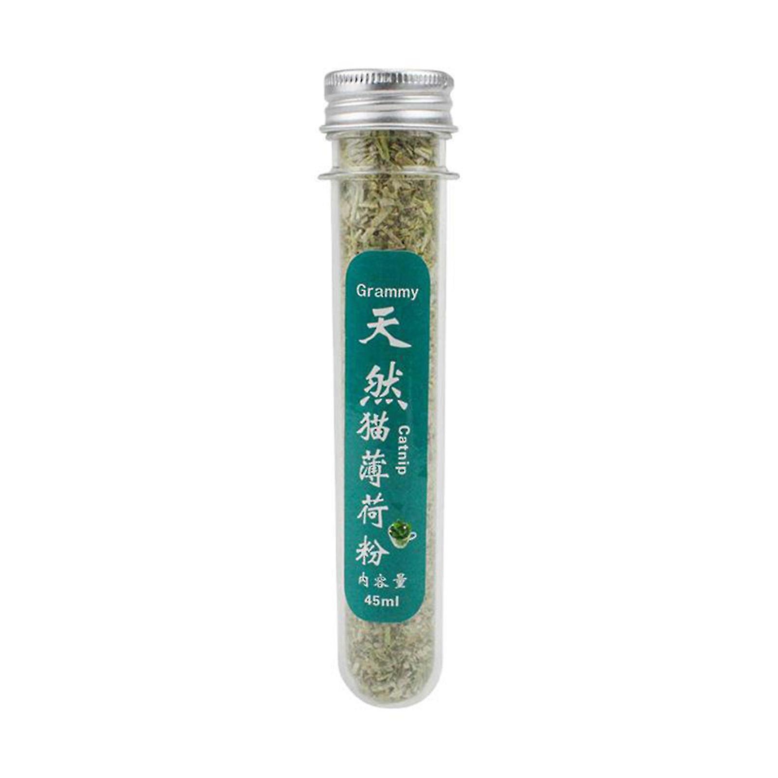 Catnip Powder Treat Dried High Potency For Cat Toys 1.5 Oz Natural & Safe