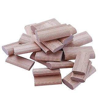 50 sztuk 10mm Domino Drewniane łączniki kołkowe, kołki do drewna bukowego, łączniki do łączenia mebli do drewna