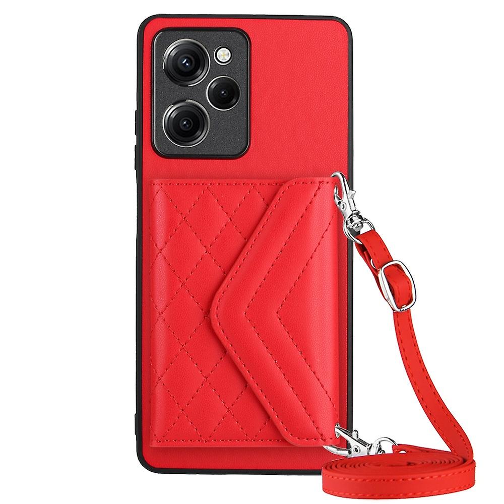 Rhombic Texture RFID Case For Xiaomi Redmi Note 12 Pro Speed