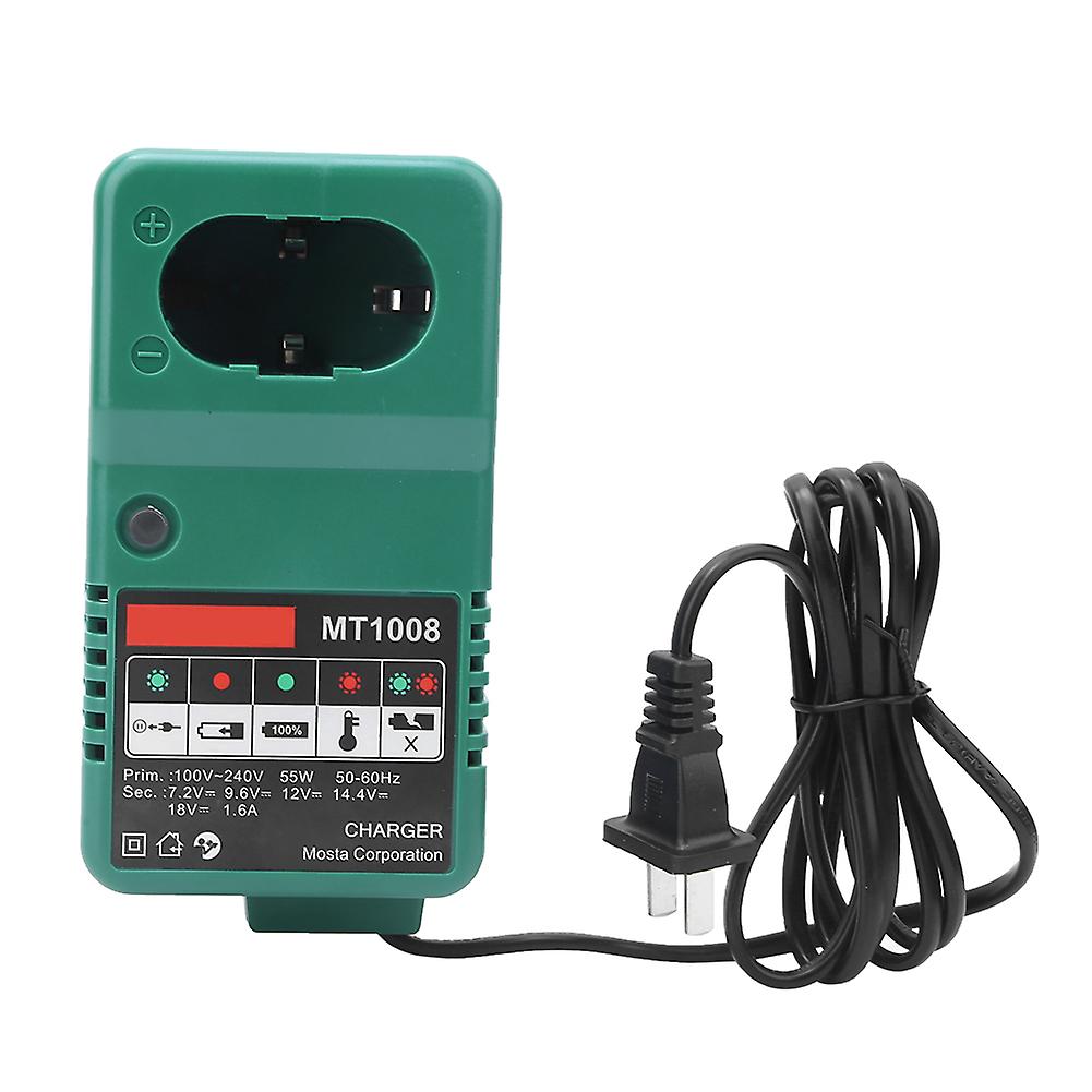Universal Electric Drill Battery Charger MT1008 Compatible with 7.2V 9.6V 12V 14.4V 18V Power Tool Batteries