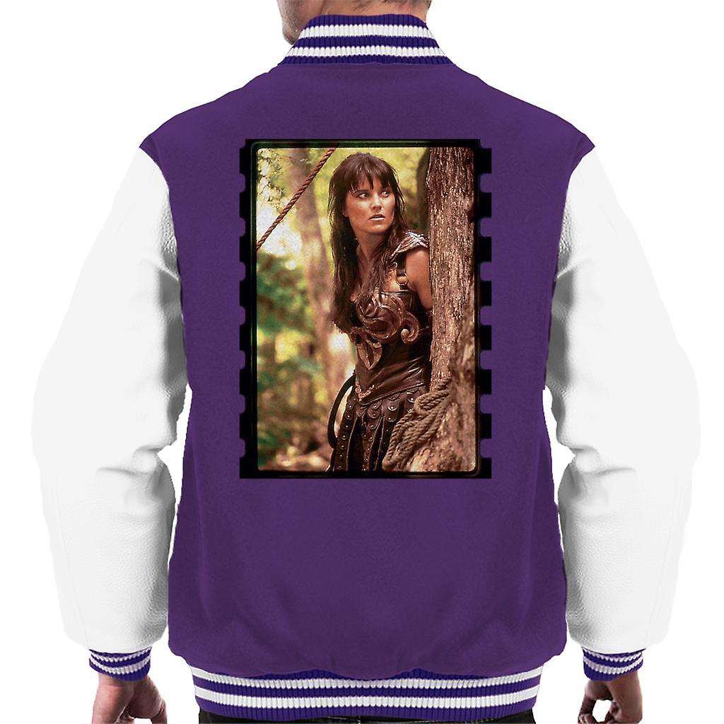 Xena Warrior Princess In The Jungle Men's Varsity Jacket