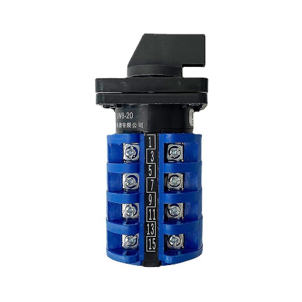 Switch On-off-on 3 Position 4 Phases 20a 500v Double Speed Motor Switch ...
