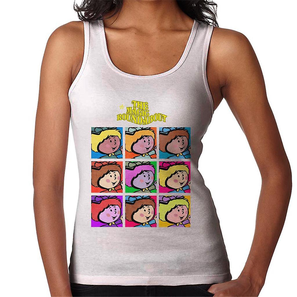 The Magic Roundabout Florence Pop Art Women's Vest