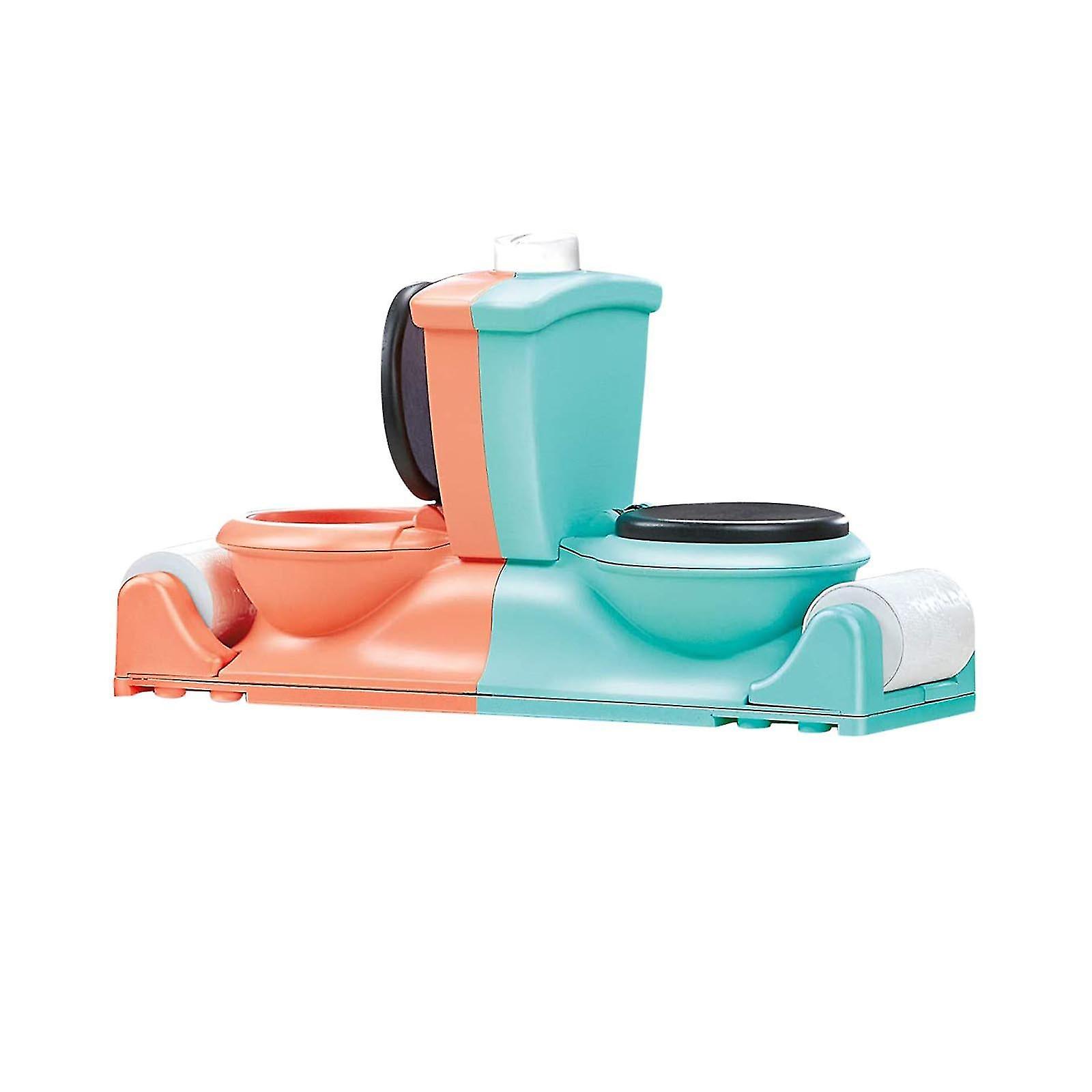 Toy Tools Toilet Trouble Flushdown Kids Game Water Spray Ages Trickery Toilet Toys