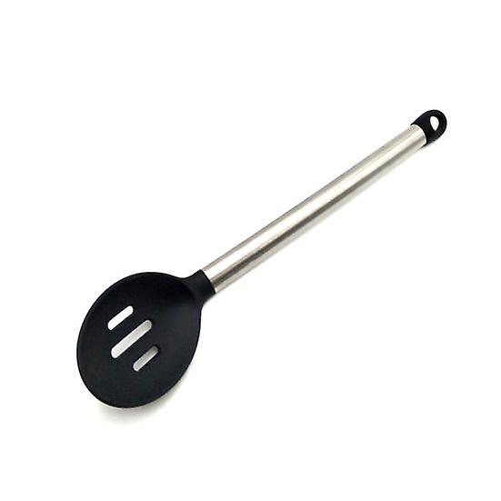Silicone Non-stick Colander Scraper Spatula Soup Scoop Tool Kitchen Cooking