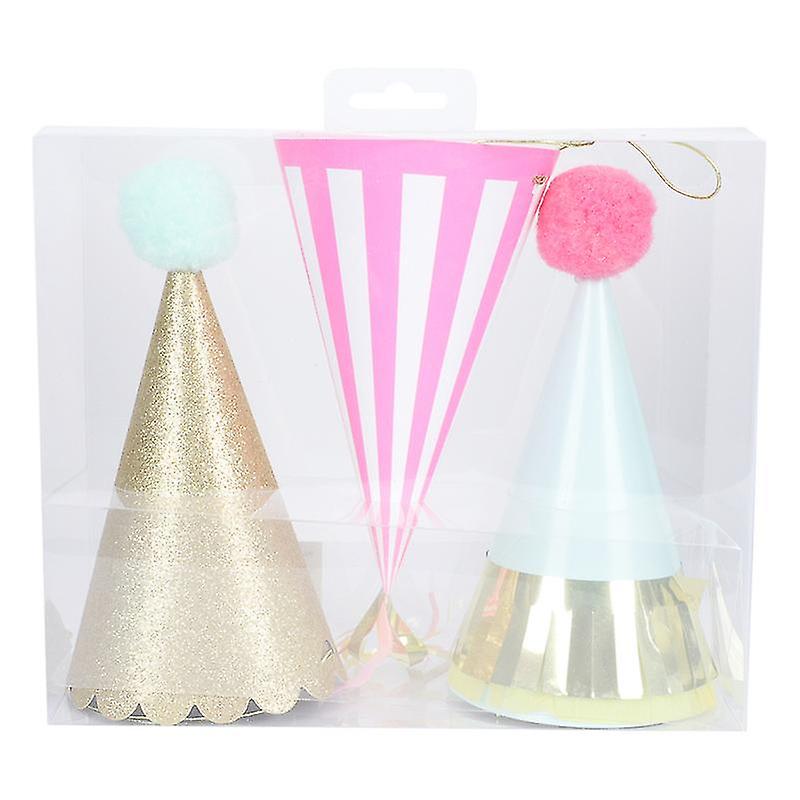 3pcs Birthday Party Hat