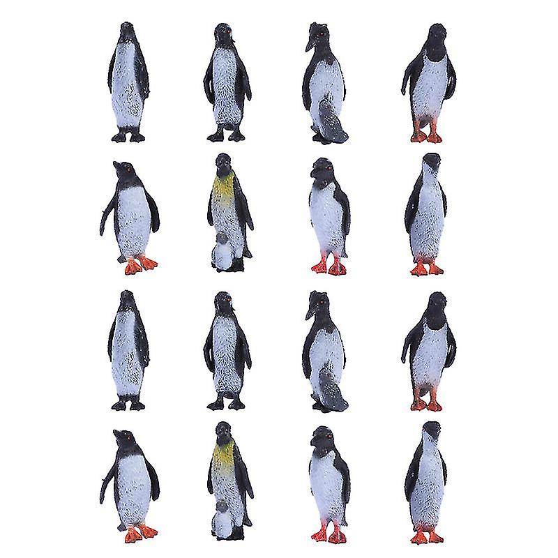 16pcs Simulation Penguin