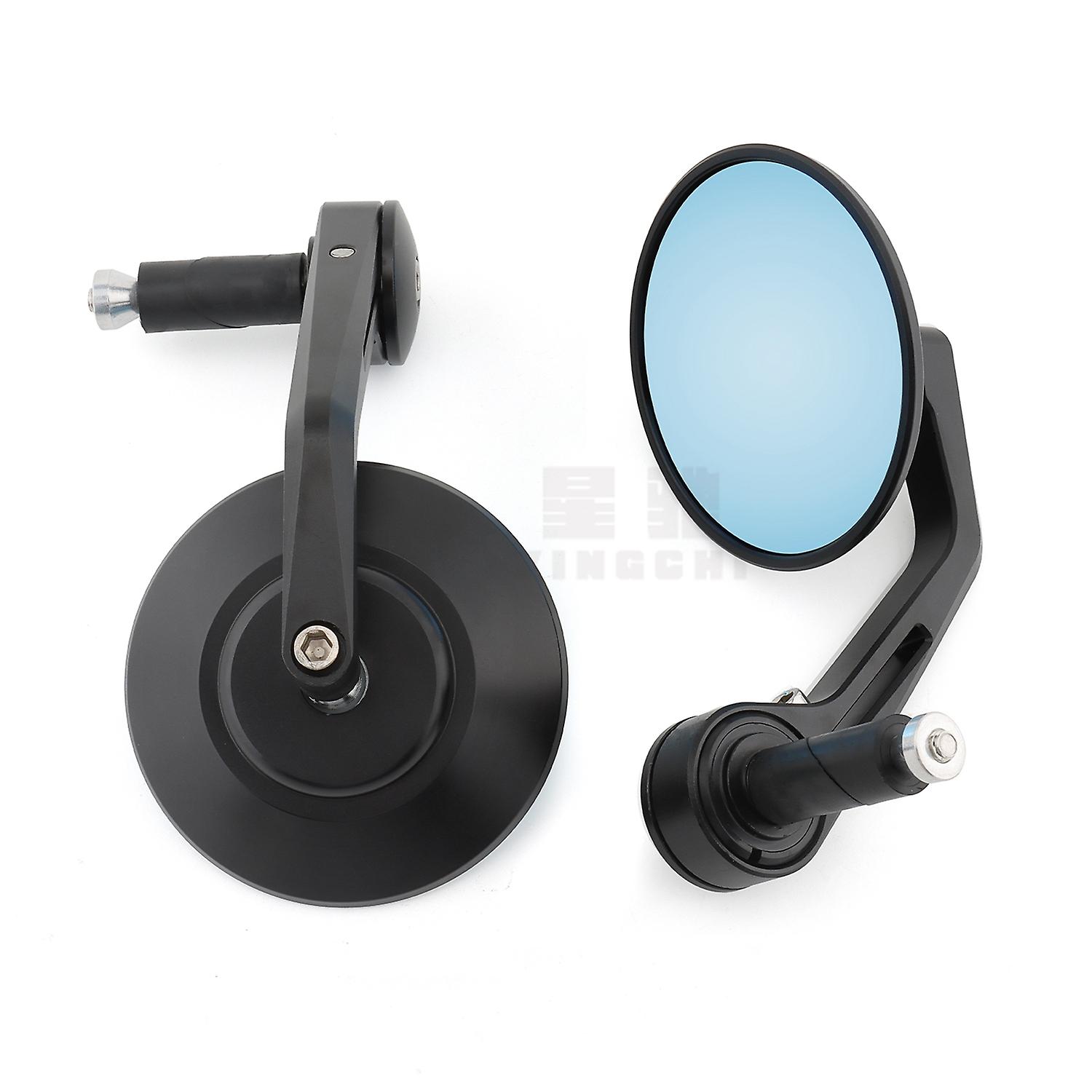Motorcycle universal inverted mirror modification retro modified handlebar reflective mirror handlebar mirror reflector handlebar rearview mirror