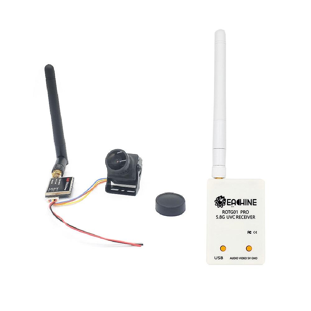Upgraded EWRF TS5823 Pro 5.8GHz 40CH 600mW FPV Transmitter VTX With CMOS 1200TVL Camera For RC Drone