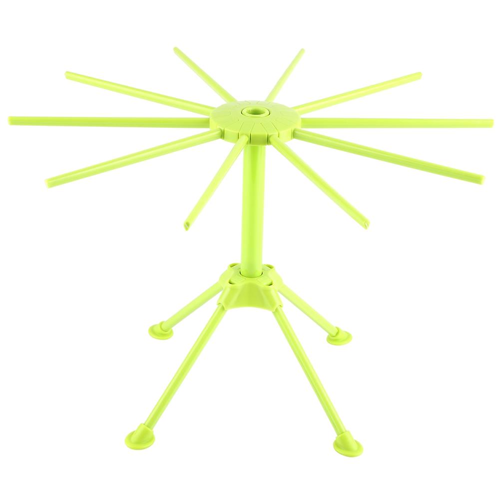 Noodle Spaghetti Pasta Drying Rack Stand Dryer Foldable Kitchen Tool (Green)