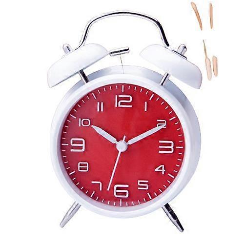 Dual Bell Quartz Alarm Clock With Loud Alarm