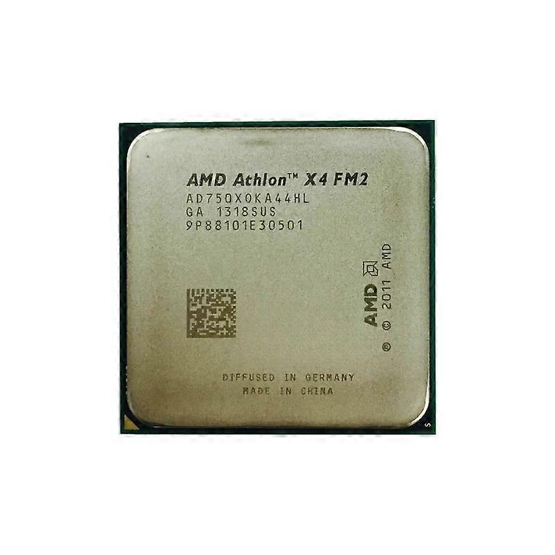 Athlon II X4 750X CPU - Socket FM2 4 Cores 4 Threads 3.0GHz 4MB L2 Cache 100W.
