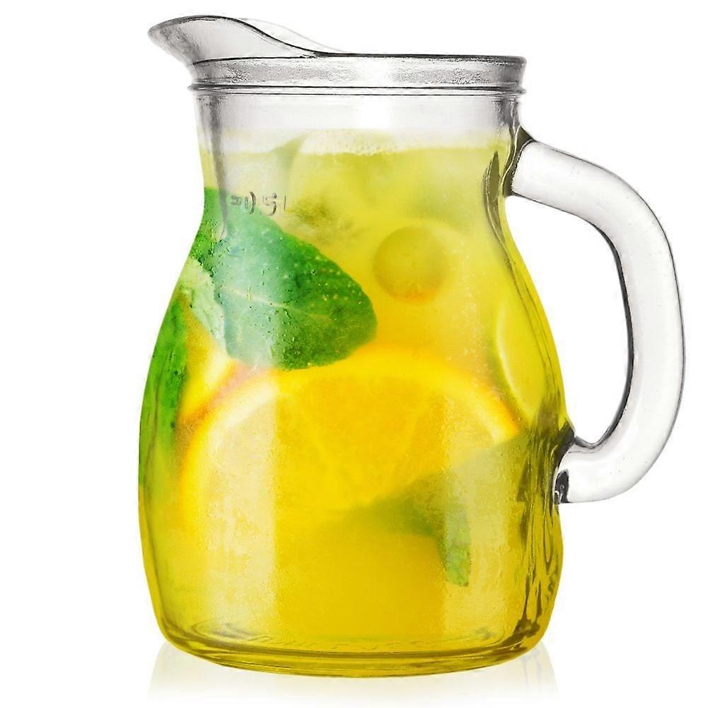 Glass Jug 500 ml with Spout and Measuring Graduation for All Drinks