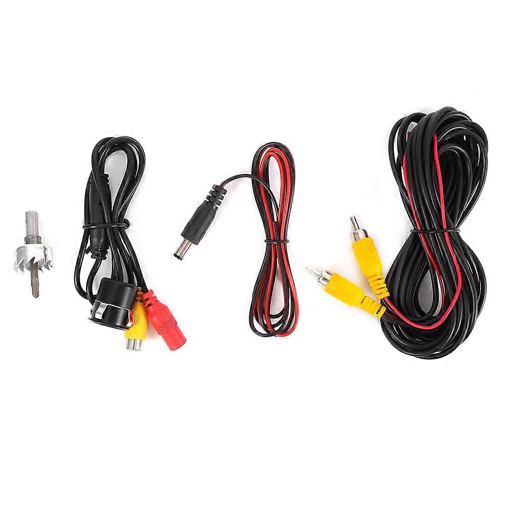 8LED 18.5MM/0.73in Ultra Clear Car Universal Camera Drilling Reverse Backup 170 E2U311