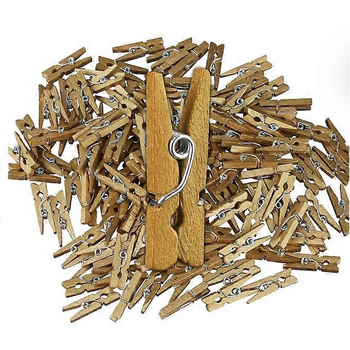 Mini träklämmor set om 400 st