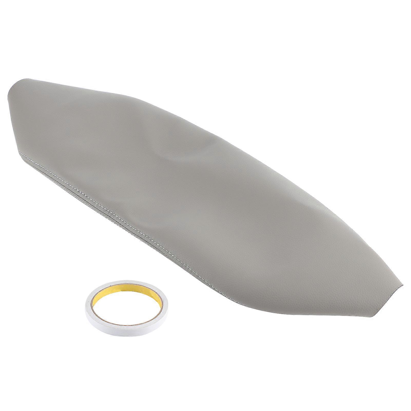Auto Center Console Deckel Abdeckung PU Leder Weichen Armlehne Protector Fit für Camry 2007-2011Grau