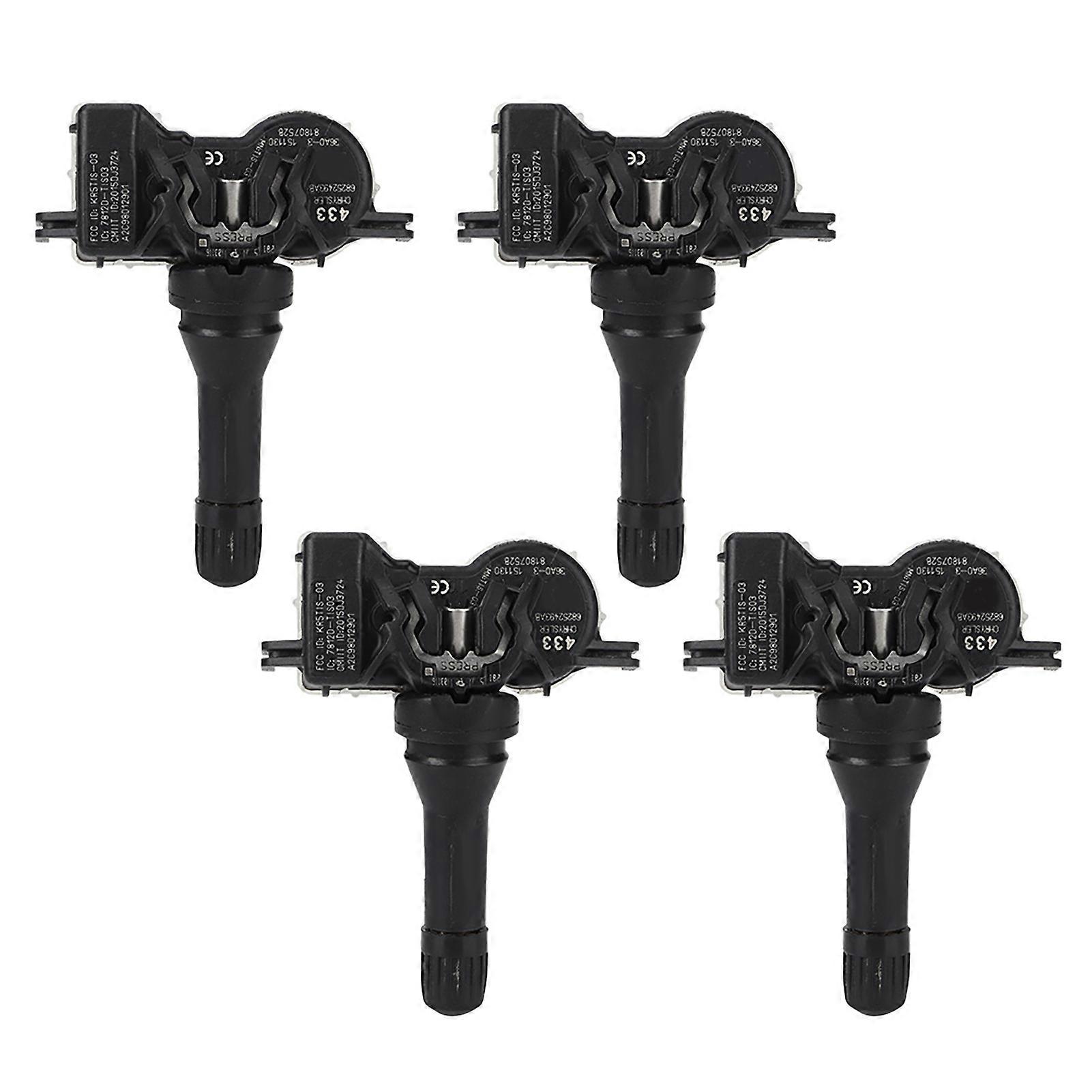 4pcs Tire Pressure Monitoring Sensor TPMS 68252493AB Fits for Jeep Renegade