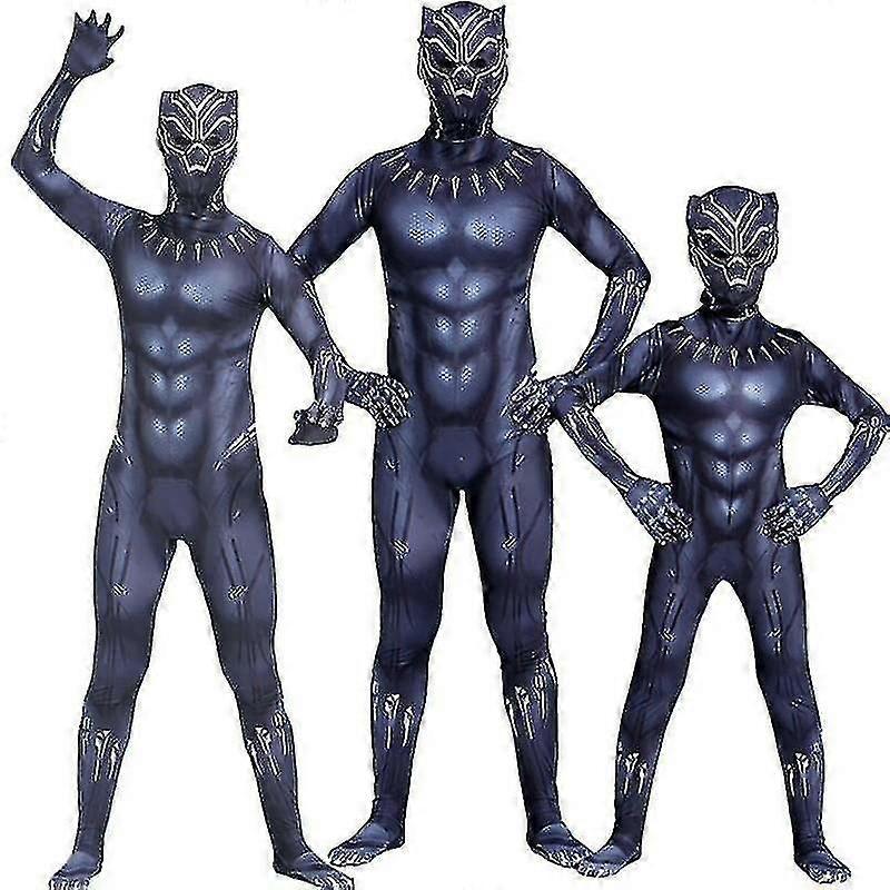 子供のスパイダーマンアイアンマンコスチュームコスプレパンサーヴェノムジャンプスーツ.a.