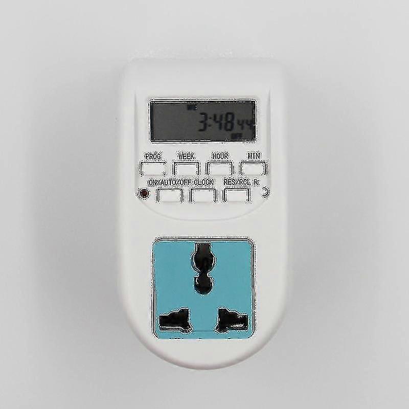 Digital Energy Saving Timer Programmable Electronic Timer Plug Eu Display Jiujiuso