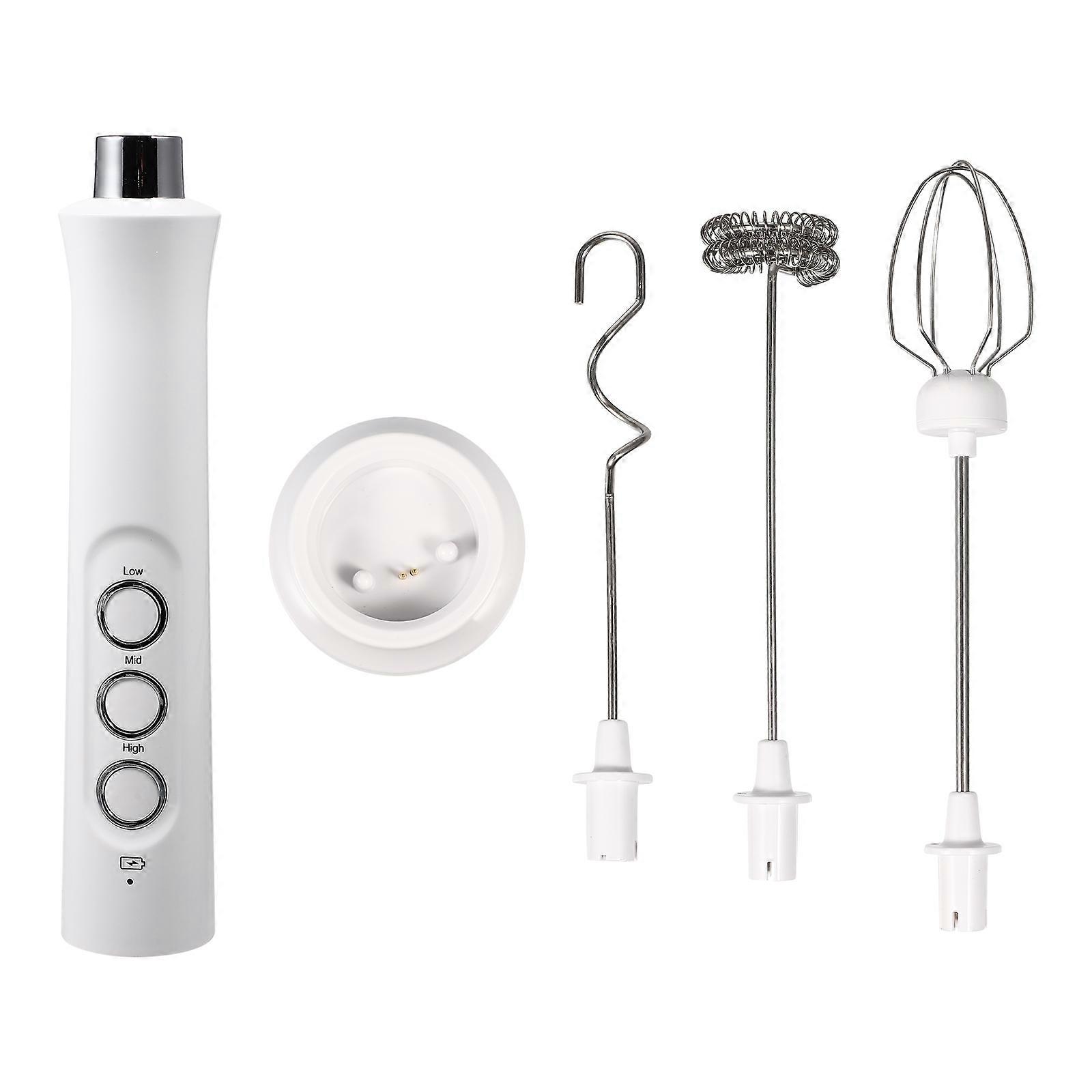 1 set of Wireless Electric Hand Mixer Handheld Electric Egg Mixer Baking Tool