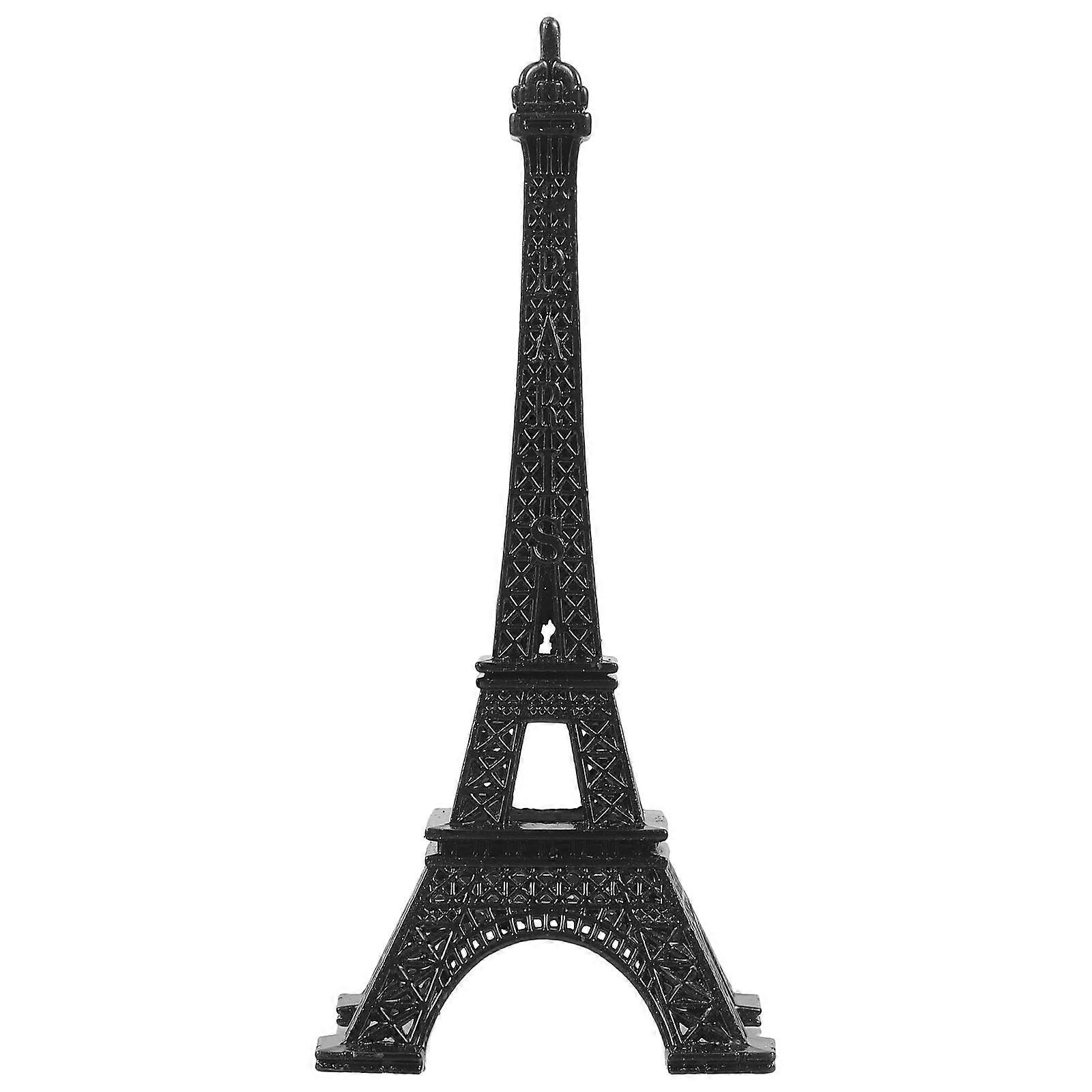 Eiffel Tower Model Architectural Craft Arts Statue Home Photo Prop Decorative Ornament