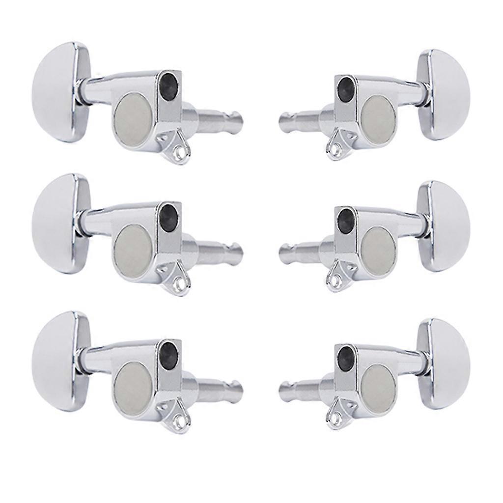 6Pcs Sealed Guitar String Tunings Peg Replacement Guitar Machine Head Knobs