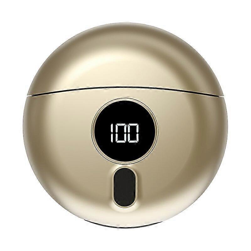 Mini Electric Razor Travel Men's Shaver LED Power Display USB Rechargeable Shaver Multifunctional Portable Razor Wet Dry Use Gold Fabric Shavers