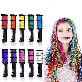 10 Colors Hair Chalktemporary Bright Hair Color Dye