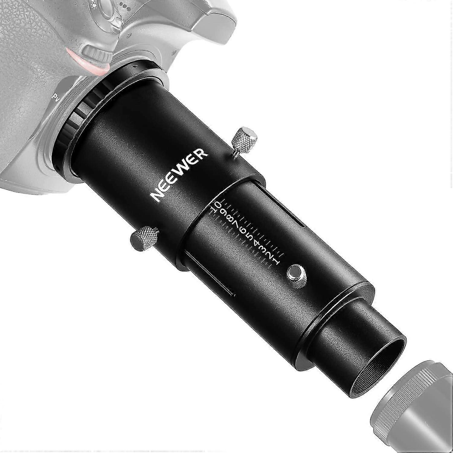 1.25 Variable Telescope Camera Adapter 1.25" Extension Tube Kit- Compatible With Nikon Dslr Cameras Telescope Eyepiece For Prime Focus And Eyepiec