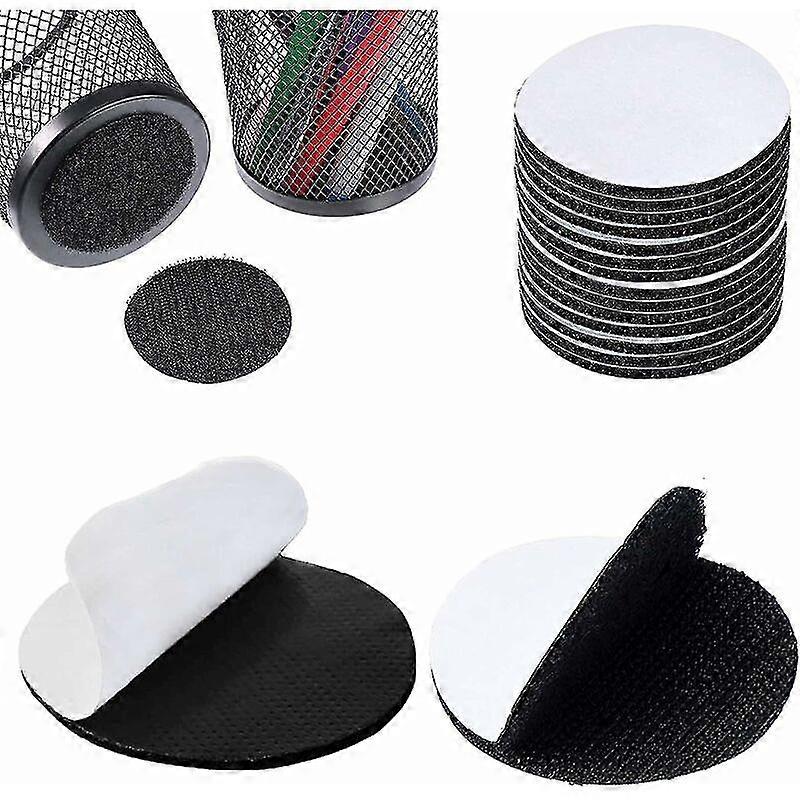 10 Pairs 6 CM Round Scratch Sticker, Adhesive Scratch Tape