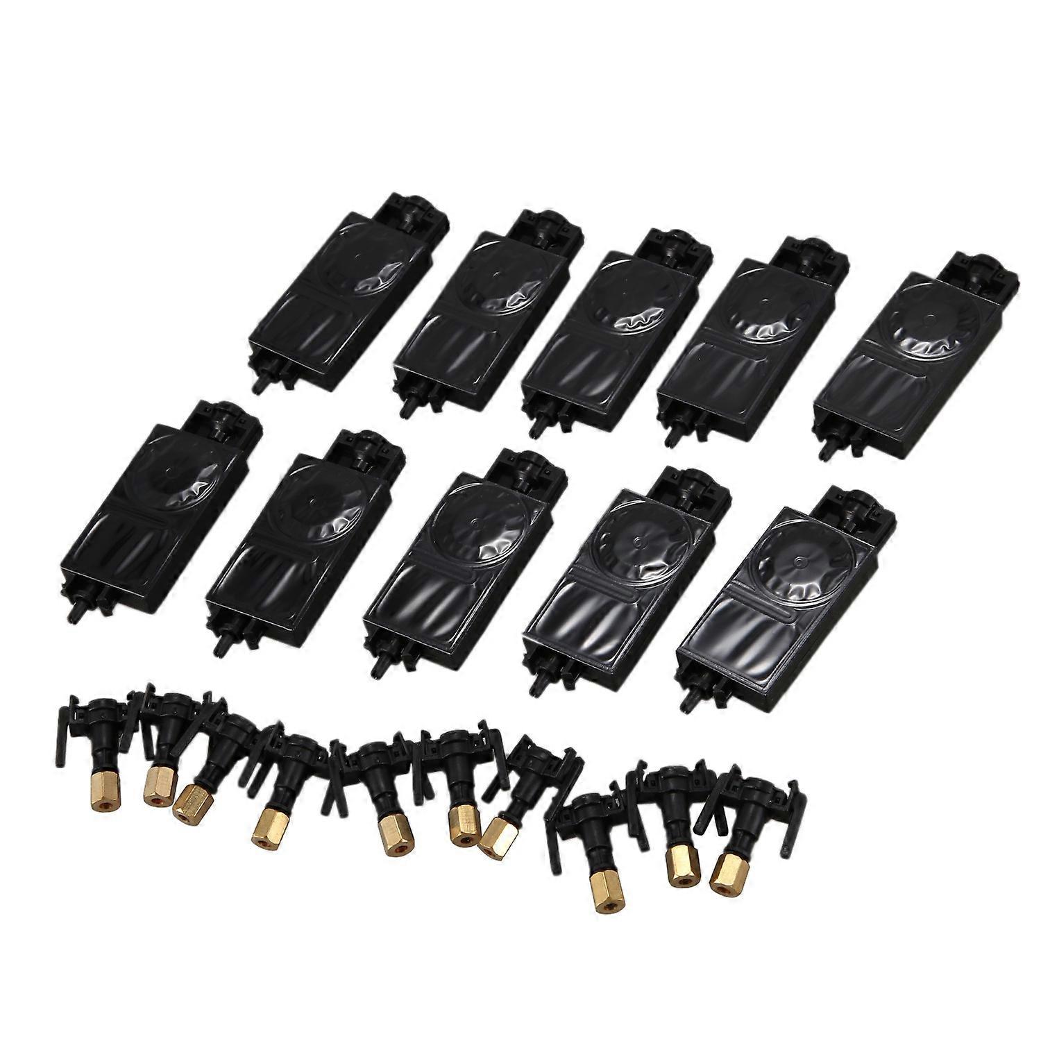 10PCS DX5 UV Ink Damper for Mimaki JV33 JV5 CJV150 for TX800 Eco Solvent Plotter Printer Ink Dumper Wit Connector
