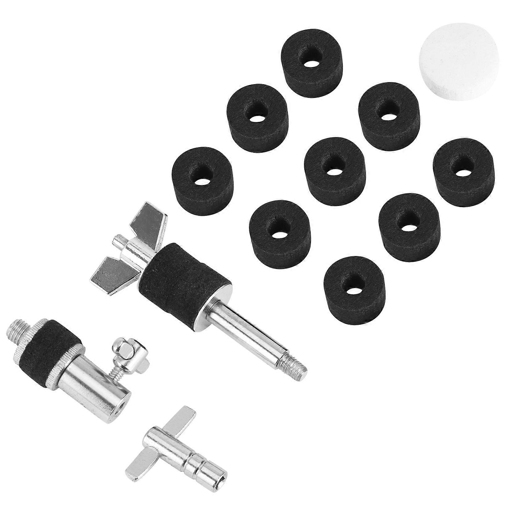 Cymbal Replacement Accessories Cymbal Felts Hi-Hat Clutch Felt Hi Hat Cup Felt Cymbal Washer and Dr