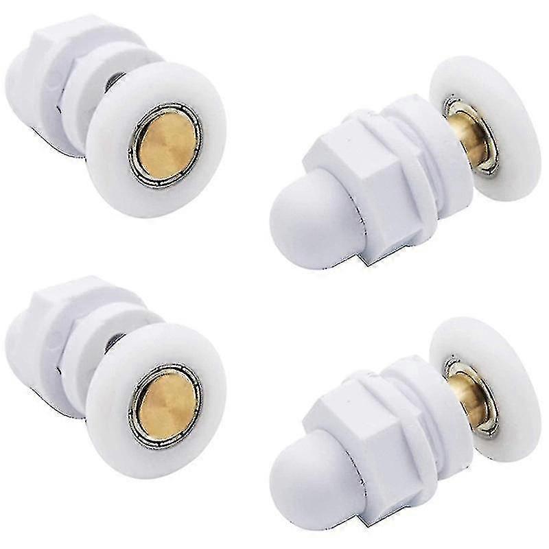 4pcs Eccentric Wheel Bathroom Sliding Glass Wheel 23mm Diameter