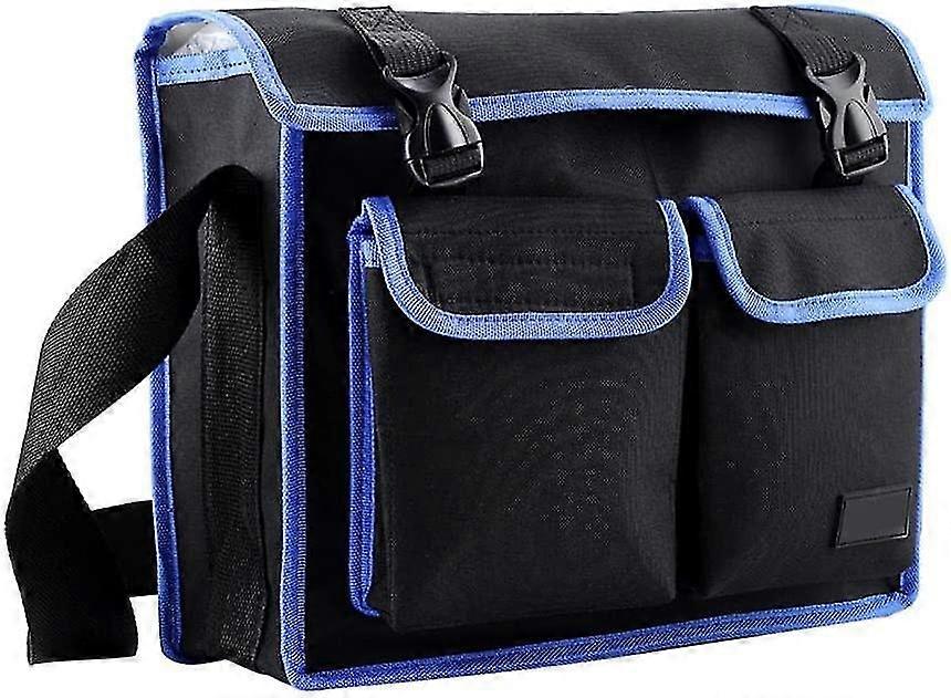 Multifunctional Tool Bag, Large Capacity Wear-resistant Oxford Cloth Tools, Large Capacity Wear-resistant Shoulder Bag Organizer For Electrician Plumb