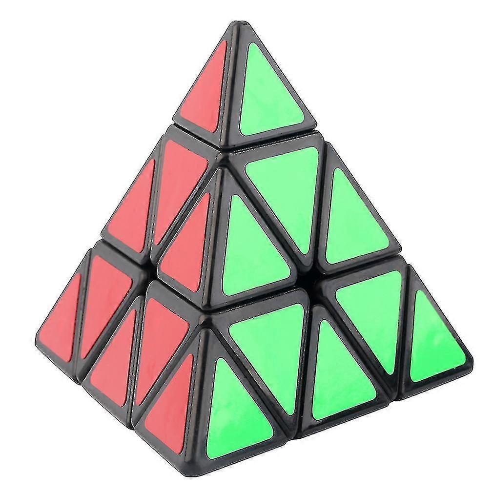 Triangular Pyramid Shaped Speed Magic Puzzled Cube