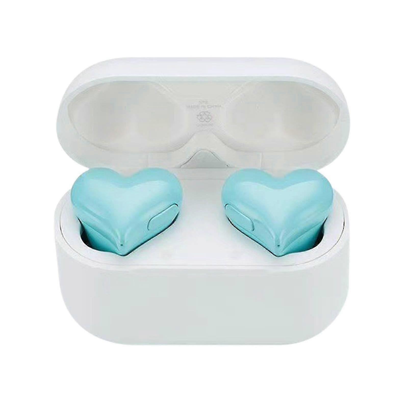 Écouteurs Bluetooth en forme de cœur Réduction du bruit Sports Sans fil Dans l’oreille Écouteurs Bluetooth