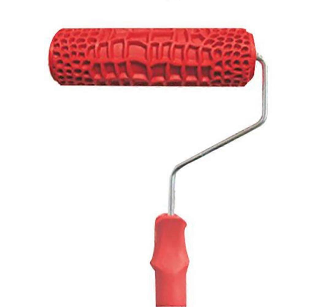 7'' Diy Embossed Paint Roller Textured Roller Patterned Paint Roller