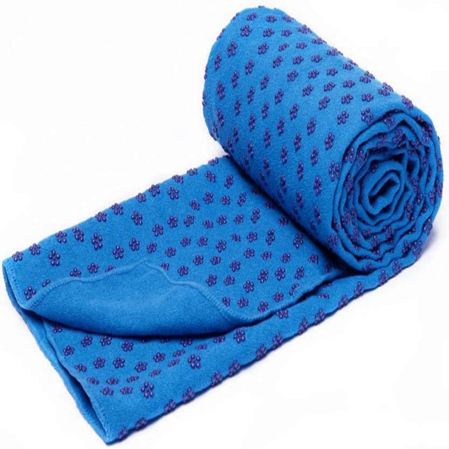 Quick Dry Non-Slip Yoga Towels with Mesh Carry Bag
