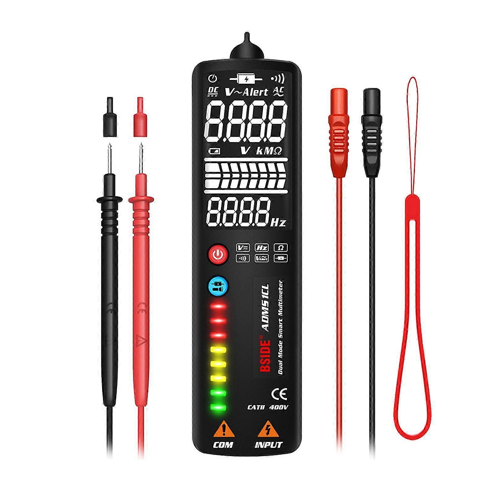 3-Line LCD Digital Multimeter Voltmeter AC DC Voltage Tester Style 2