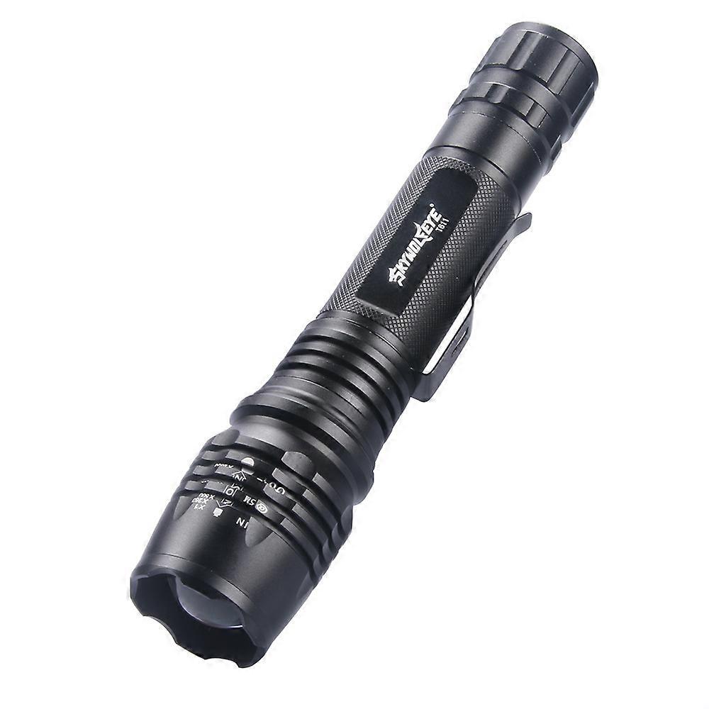 LED Flashlight, 2000LM Powerful Torch, Outdoor Zoomable Waterproof Torch