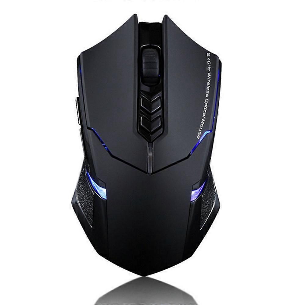 Wireless Gaming Mouse with Breathing Backlit and 2 Programmable Side Buttons