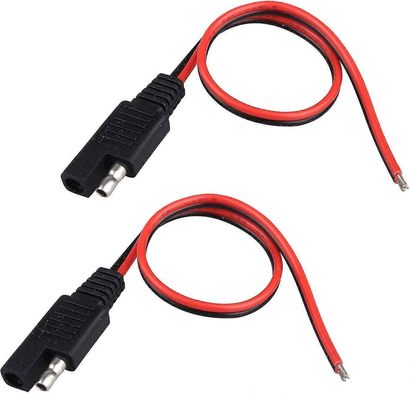 Sae Quick Connect Disconnect Plug (2 Pcs) - Automotive/solar