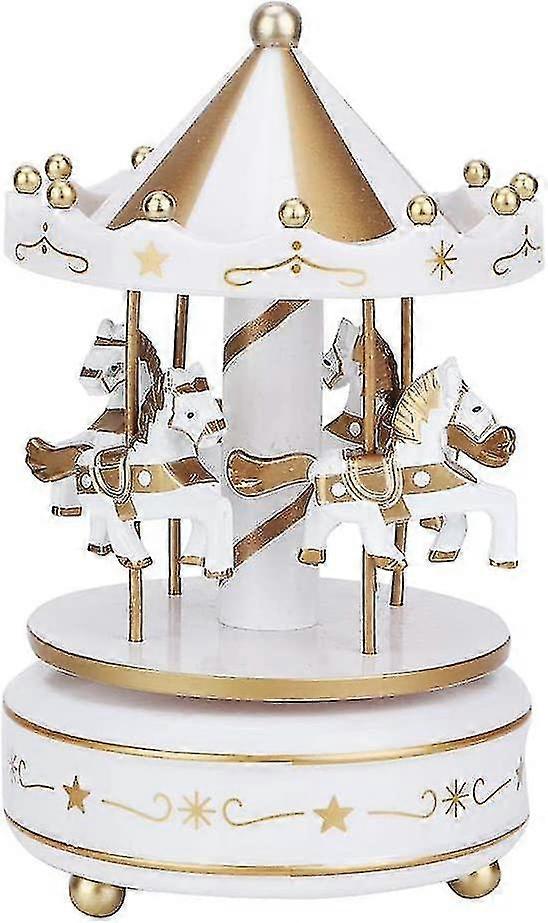 オルゴール - メリーゴーランド回転カルーセルワインドアップオルゴールカルーセルギフト
