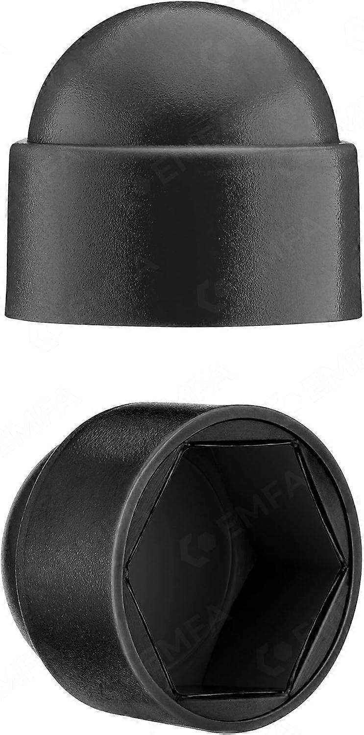 M12 nut covers for spanner 19 Black 60 pcs. Stand-in